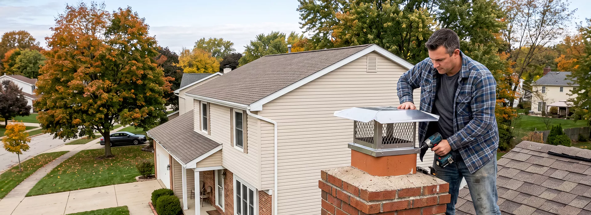 Chimney Cover Installation Bedford, TX