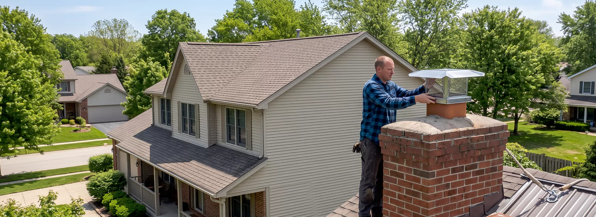 Chimney Cover Replacement Bedford, TX