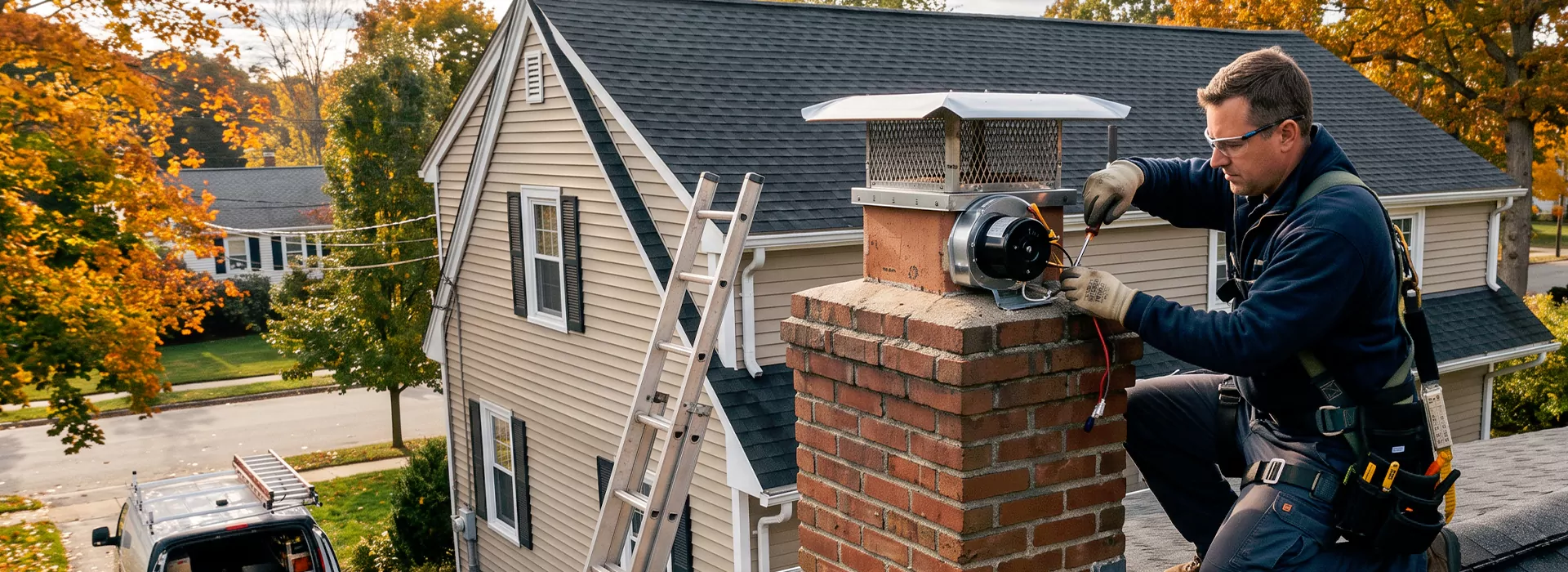 Chimney Fan Repair Bedford, TX