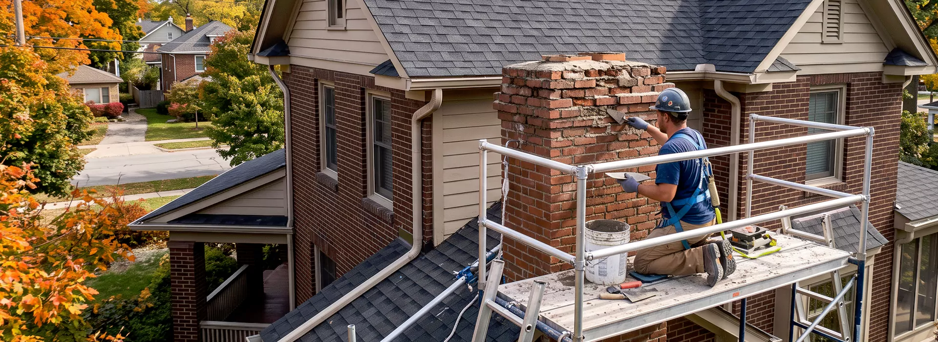 Chimney Masonry Repair in Bedford, TX