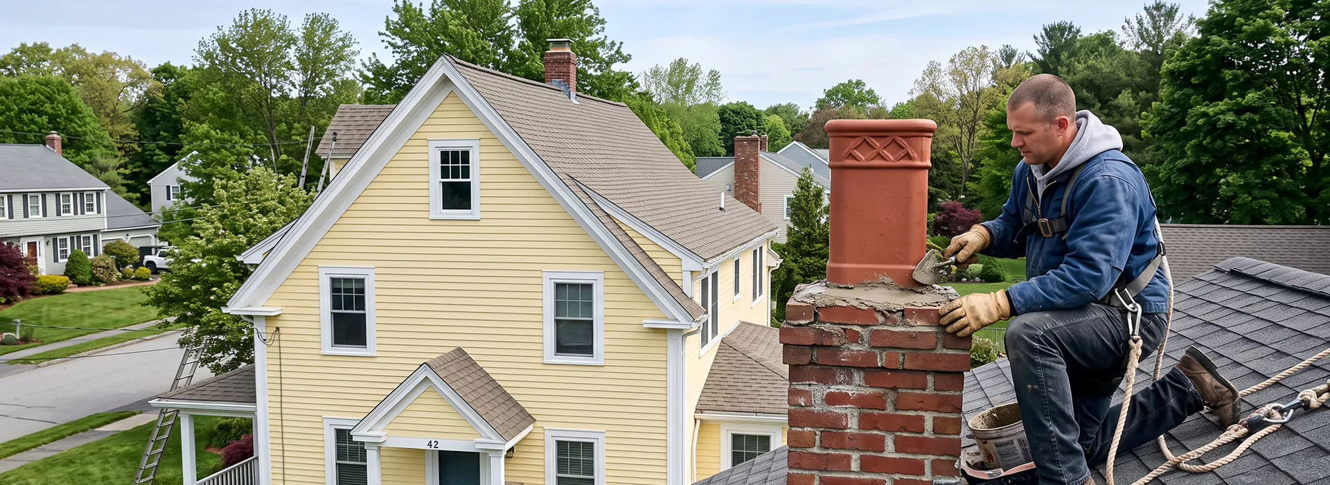 Chimney Pot Repair Bedford, TX