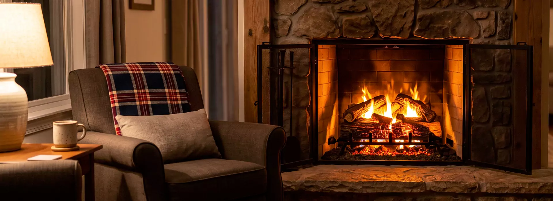 Electric Fireplace Logs in Bedford, TX