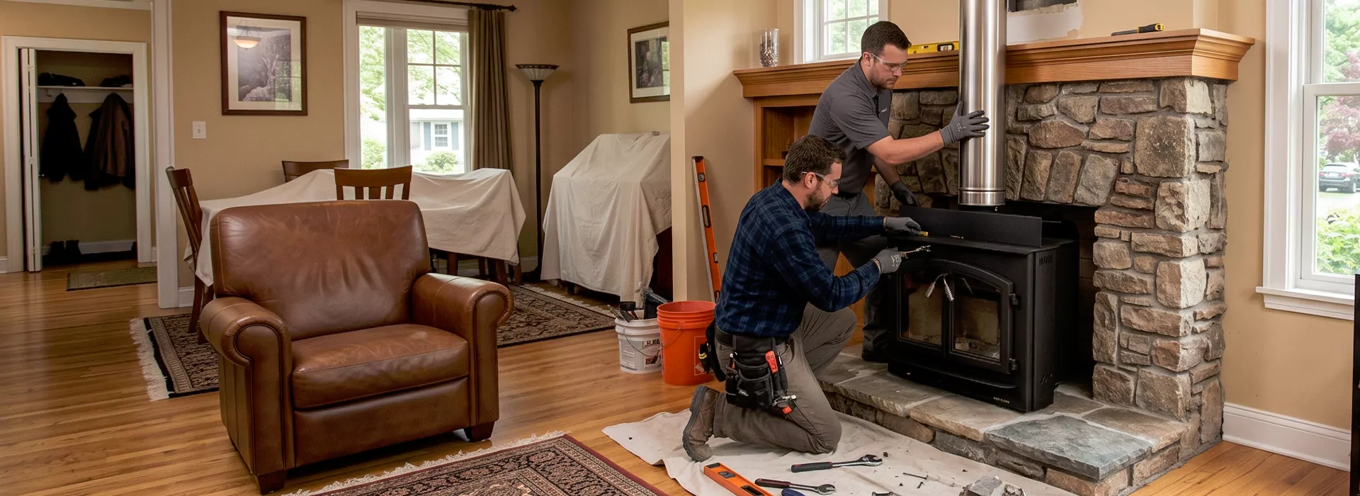 Fireplace Installation in Bedford