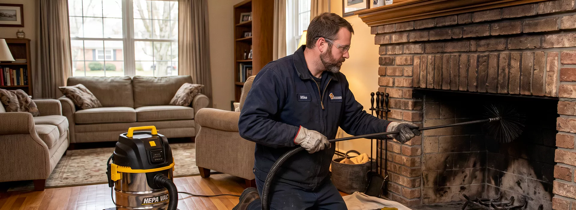 Fireplace Sweep Service in Bedford, TX