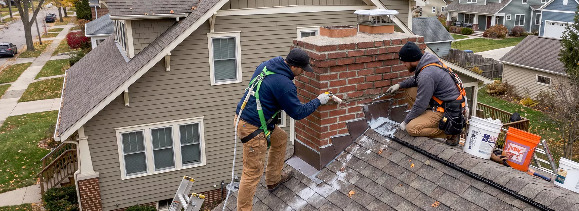 Leaking Chimney Repair in Bedford, TX