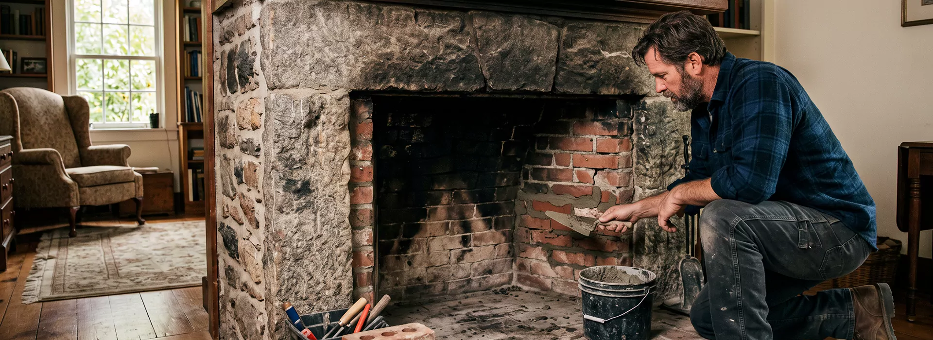 Old Fireplace Repair Bedford, TX