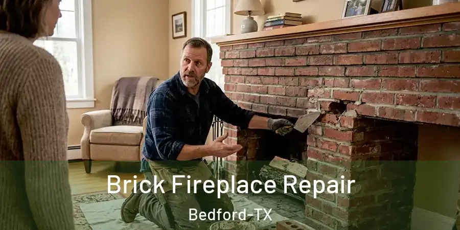 Brick Fireplace Repair Bedford-TX