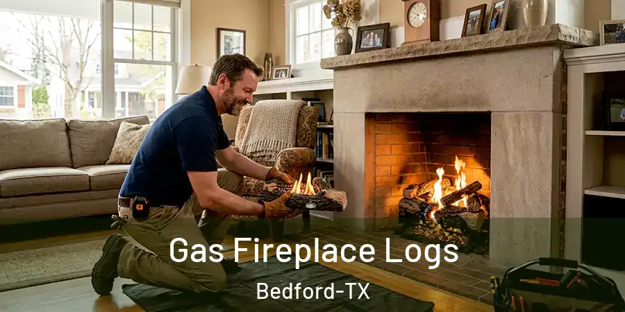 Gas Fireplace Logs Bedford-TX