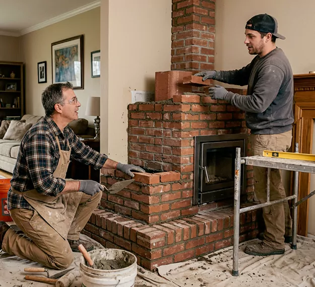 Certified Brick Fireplace Installation Company: Your Local Masonry Fireplace Contractors in Bedford, TX