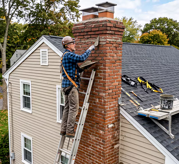 Certified Chimney Masonry Repair Company: Your Local Mason Chimney Service in Bedford, TX