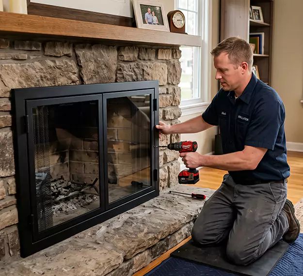 Certified Fireplace Door Installation Company: Your Local Fireplace Door Installers in Bedford, TX