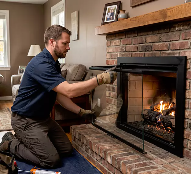 Certified Fireplace Glass Installation Company: Your Local Fireplace Glass Door Installer in Bedford, TX