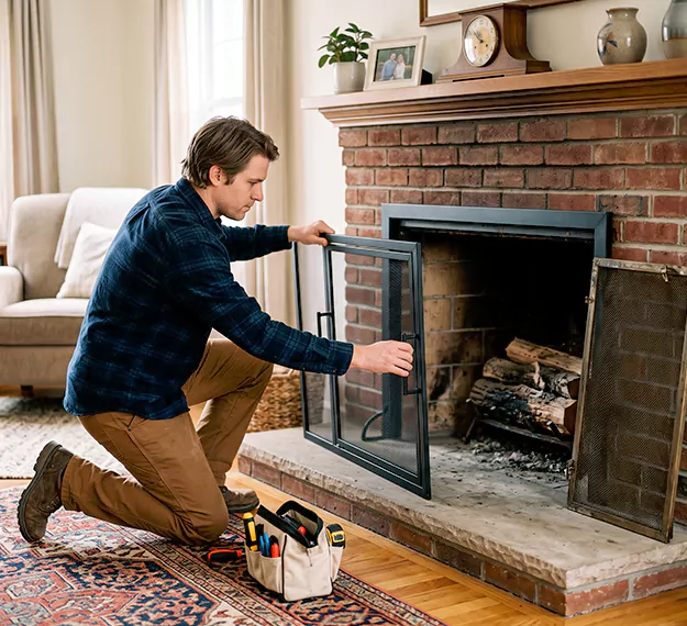 Certified Fireplace Screen Replacement Company: Your Local Fireplace Cover Replacement Team in Bedford, TX