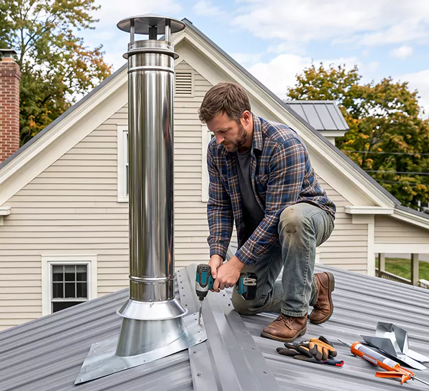 Certified Metal Chimney Installation Company: Your Local Stainless Steel Chimney Installers in Bedford, TX