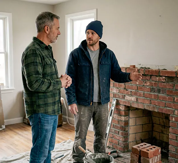 Why Bedford Homeowners Choose Our Brick Fireplace Installation Team?