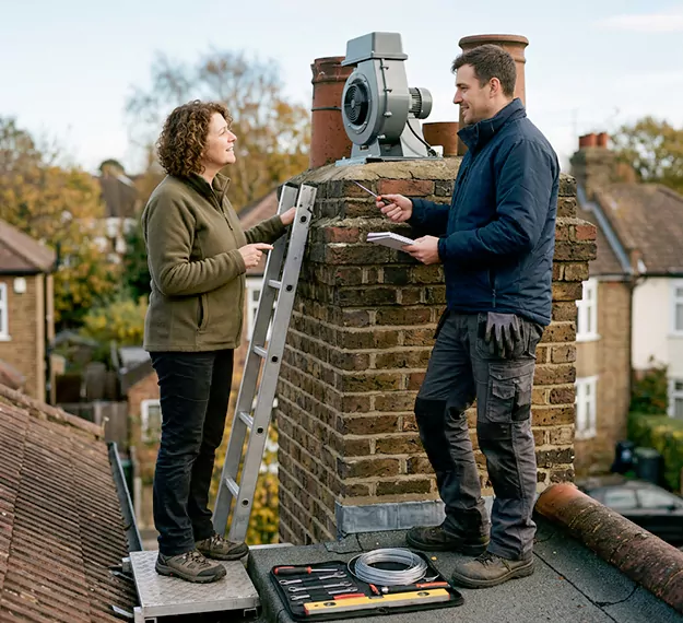 Why Bedford, TX Homeowners Choose Our Chimney Fan Installation Team?