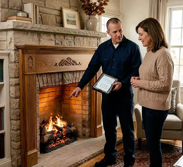 Why Bedford Homeowners Choose Our Electric Fireplace Logs Team?