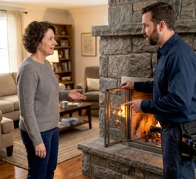 Why Homeowners Choose Our Fireplace Door Installation Team in Bedford, TX?