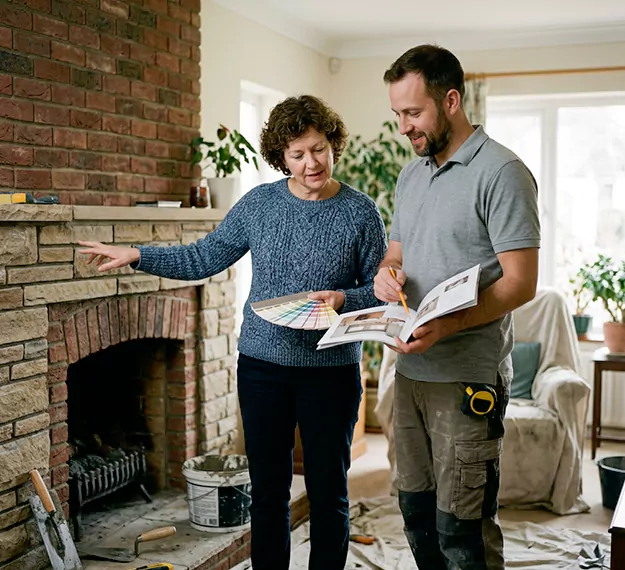 Why Bedford Homeowners Choose Our Fireplace Makeover Team?