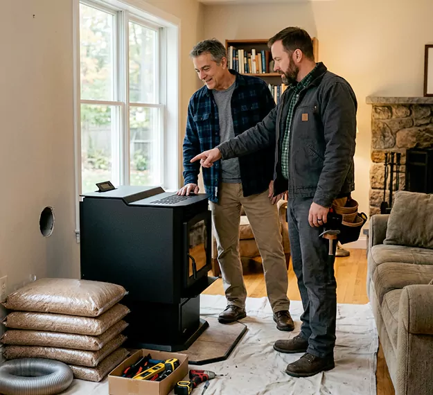 Why Bedford Homeowners Choose Our Pellet Fireplace Installation Team?