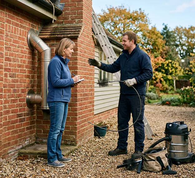 Why Bedford Homeowners Choose Our Wood Stove Chimney Services?