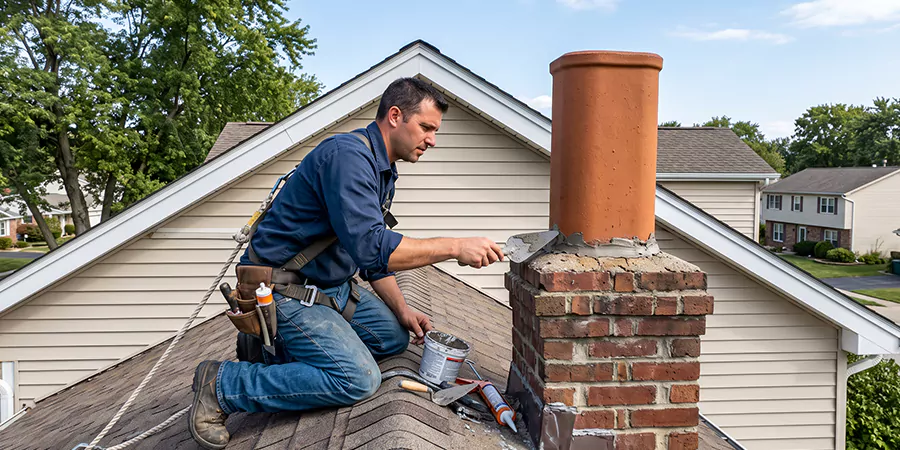 Chimney Pot Leak Repair Bedford