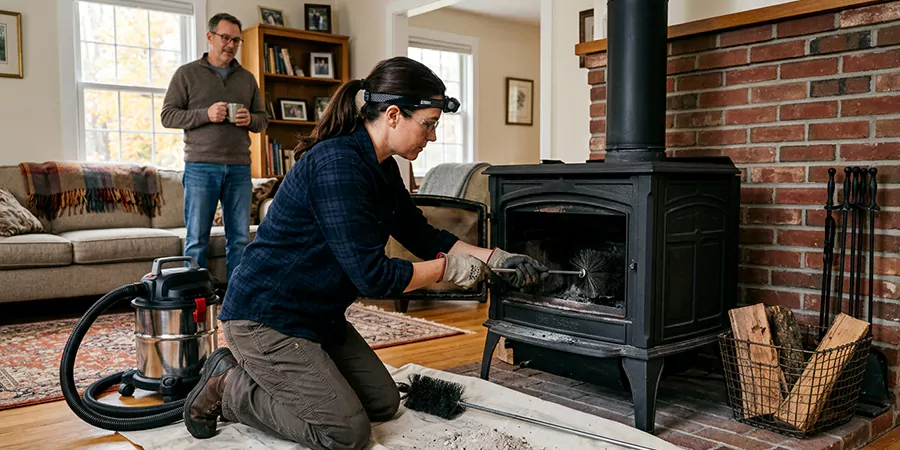 Wood Stove and Pellet Stove Cleaning Service Bedford
