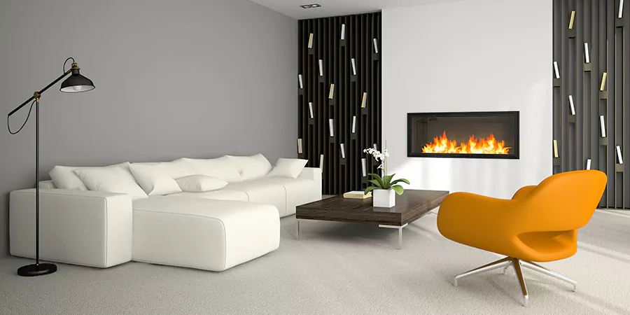 Custom Electric Fireplace Design Bedford
