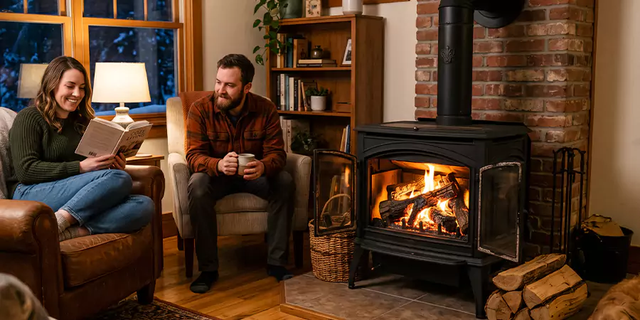 Faux and Fake Wood Burning Stove Logs Bedford
