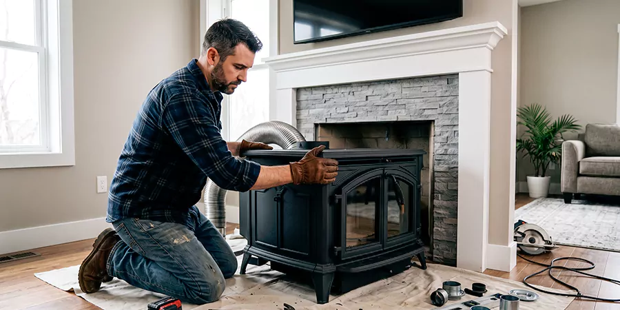 Cast Iron Fireplace Insert Installation Bedford