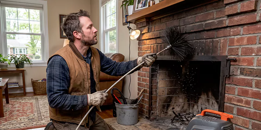 Fireplace Cleaning and Inspection Bedford