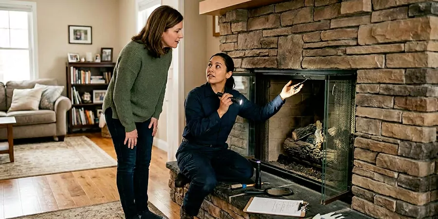 Home Fireplace Safety Inspection Bedford