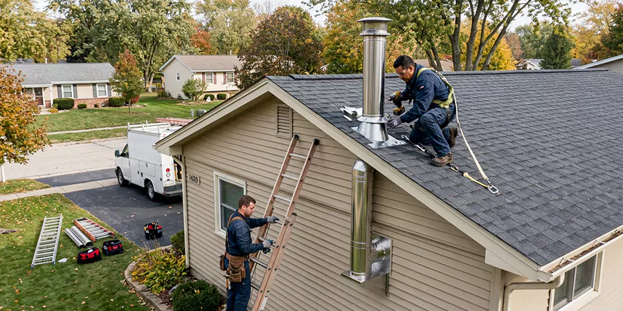 Installing a Pellet Stove in a Corner or Mobile Home Bedford