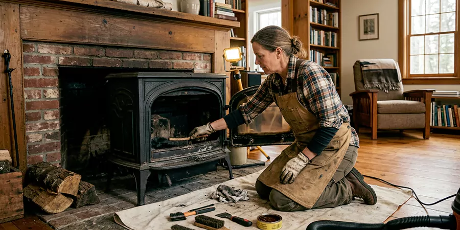 Wood Stove Restoration Bedford